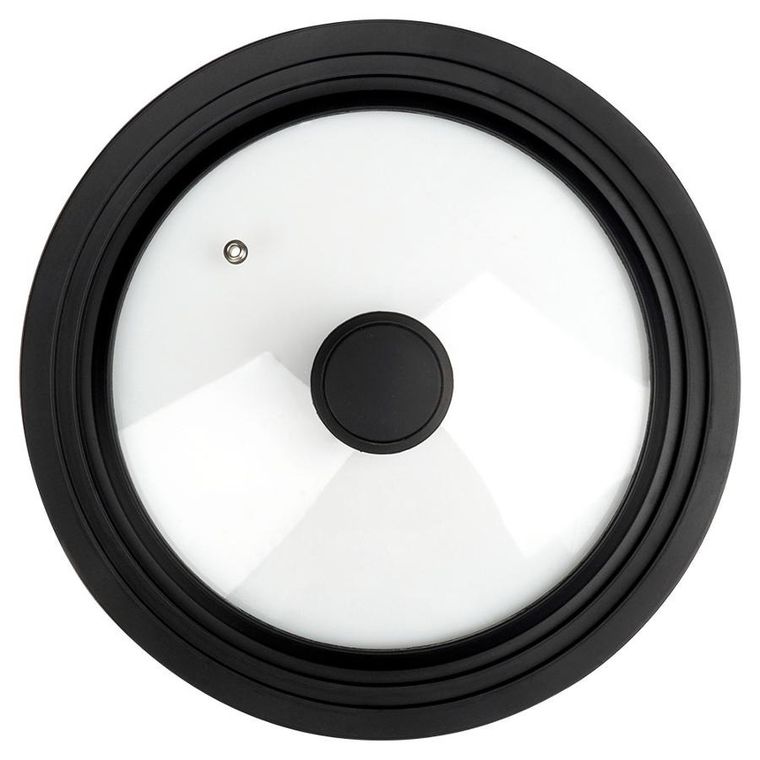 Vilde, pokrywka szklana silikonowa, uniwersalna, 24/26/28 cm