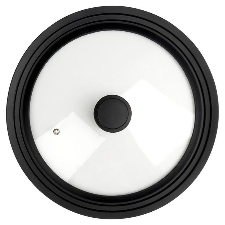 Vilde, pokrywka szklana silikonowa, uniwersalna, 28/30/32 cm