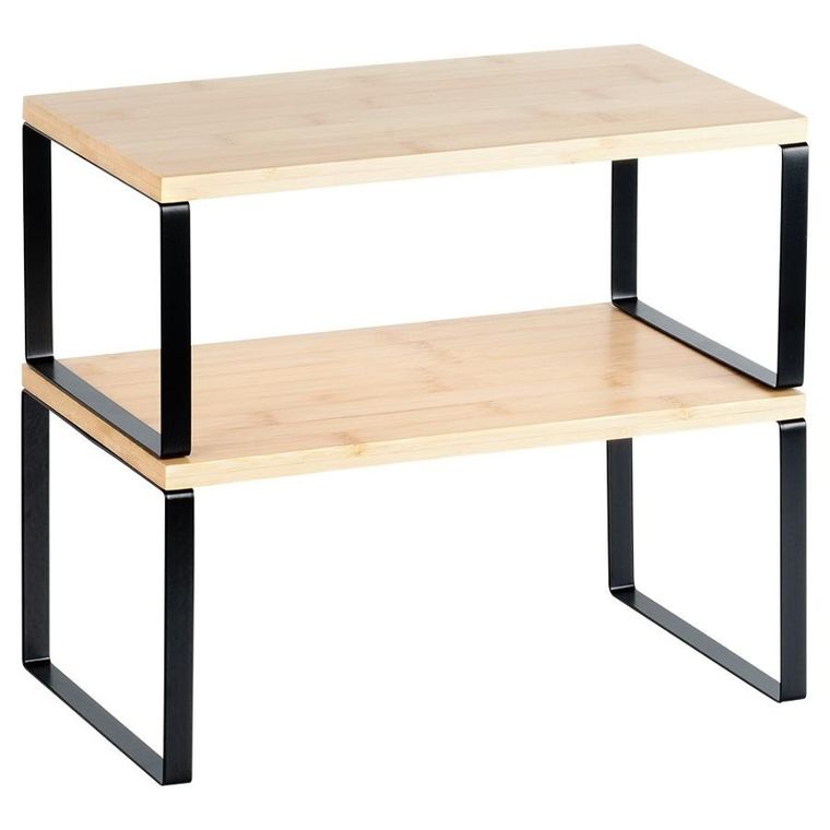 Vilde, półka kuchenna, drewniana, 33,5-19,5-16 cm, 33,5-18,5-13,5 cm, 2 szt.