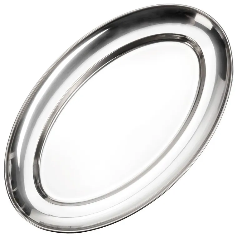 Vilde, półmisek stalowy, owalny, 32-20 cm