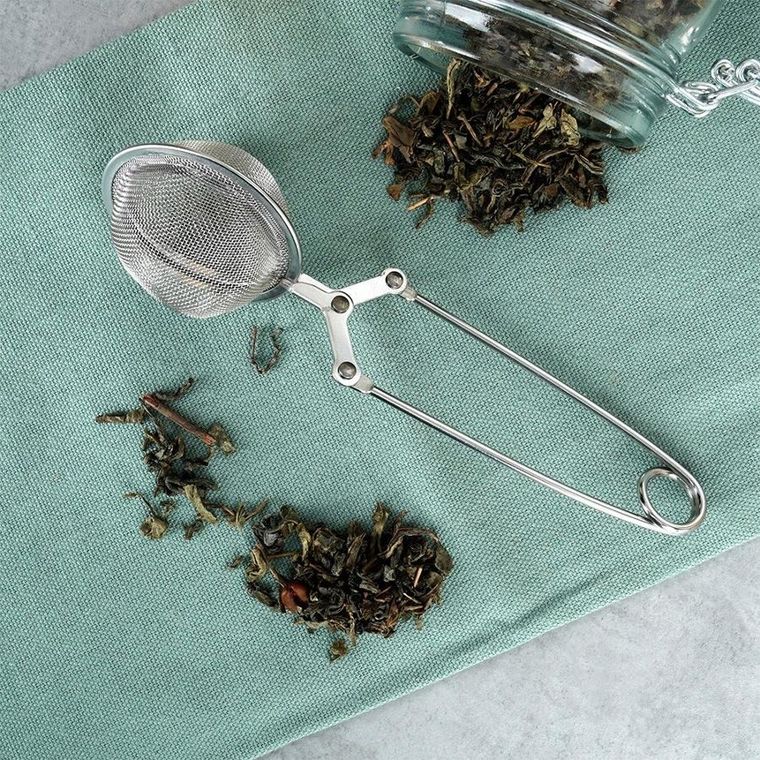 Vilde, stalowe sitko do zaparzania herbaty, 5-16 cm