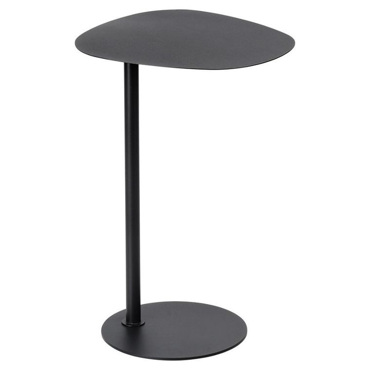 Vilde, stolik kawowy, metalowy, czarny, 35-25-53 cm
