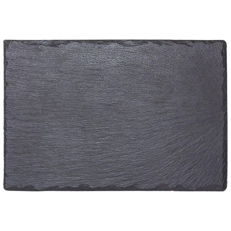 Vilde, Taca do serwowania kamienna łupek prostokątna, 30-20 cm