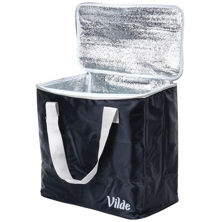 Vilde, torba termiczna, czarna, 30 l