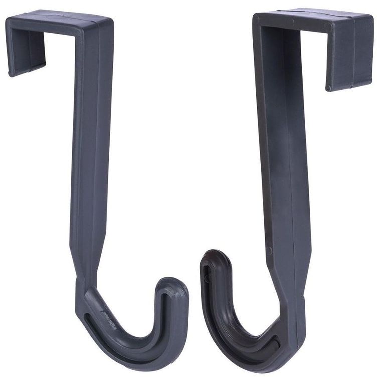 Vilde, wieszak na drzwi, szary, 5 szt.