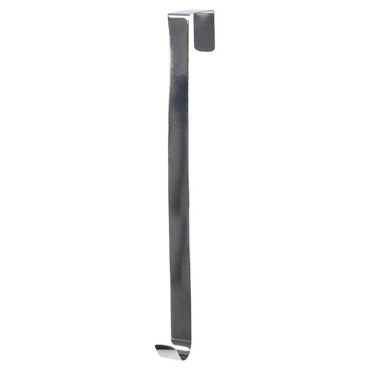 Vilde, wieszak na wianek metalowy srebrny, 30 cm