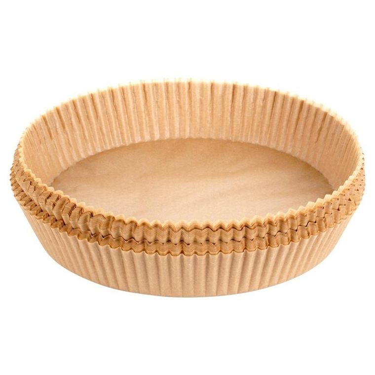 Vilde, wkład do frytkownicy beztłuszczowej Air Fryer, papierowy, okrągły, 23 cm, 100 szt.