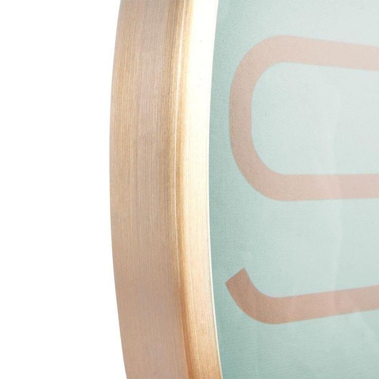 Vilde, zegar ścienny, złoty miętowy, 30 cm