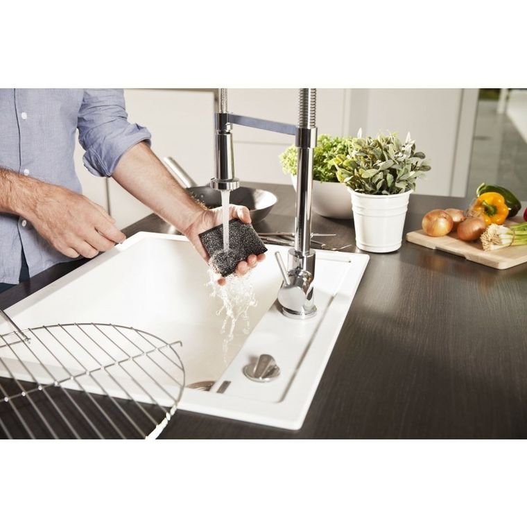 Vileda, Glitzi Power, zmywak, inox, 2 szt.