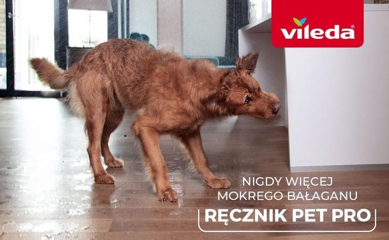 Vileda, ręcznik z mikrofibry dla zwierząt, PET PRO M
