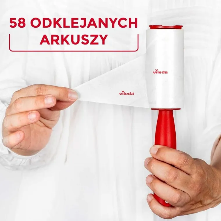 Vileda, rolka do usuwania sierści, włosów i drobinek brUdupet pro