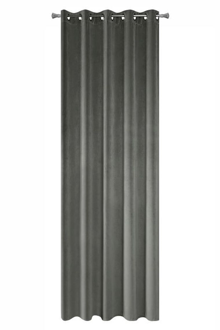 Villa, zasłona welwetowa na 10 przelotkach, 140-250 cm