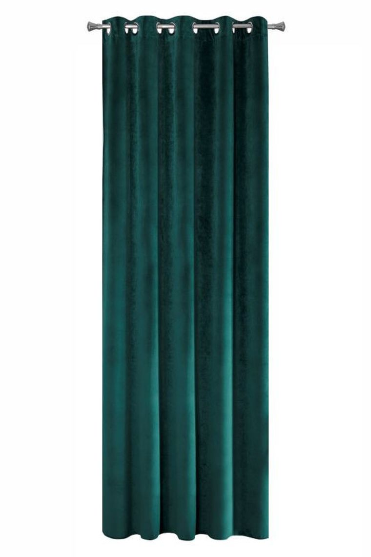 Villa, zasłona zaciemniająca welwetowa na 10 przelotkach, 140-250 cm