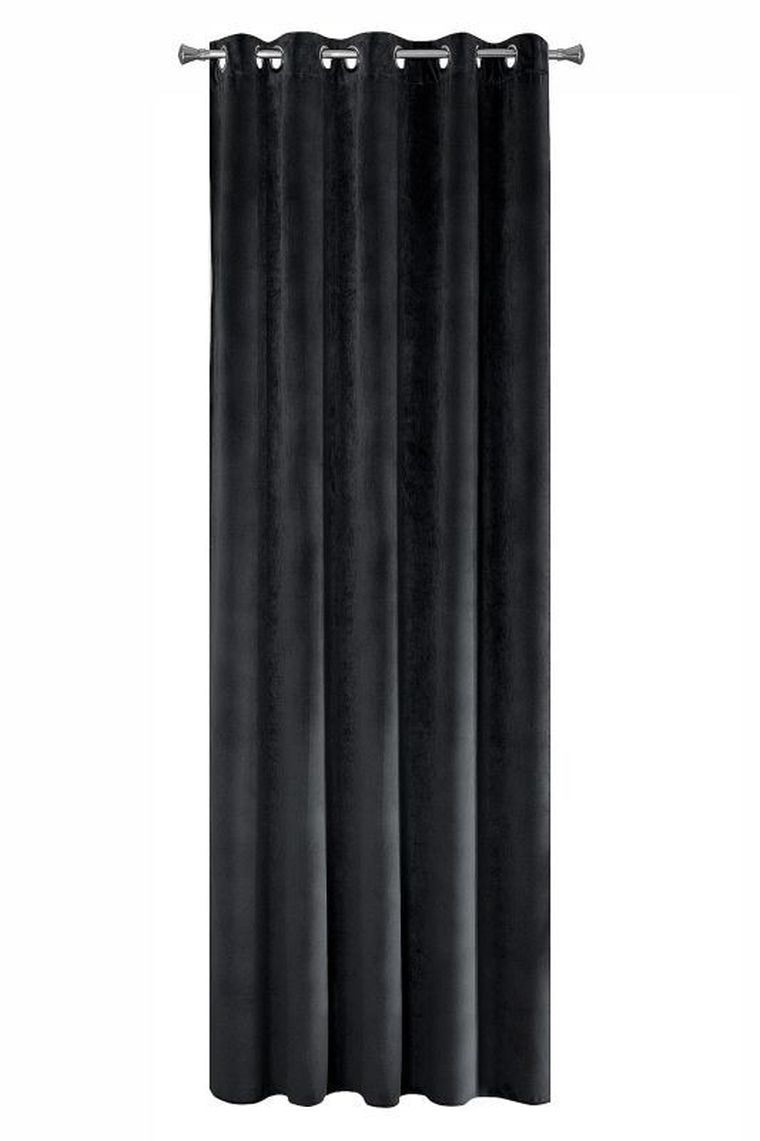 Villa, zasłona zaciemniająca welwetowa na 10 przelotkach, 140-250 cm