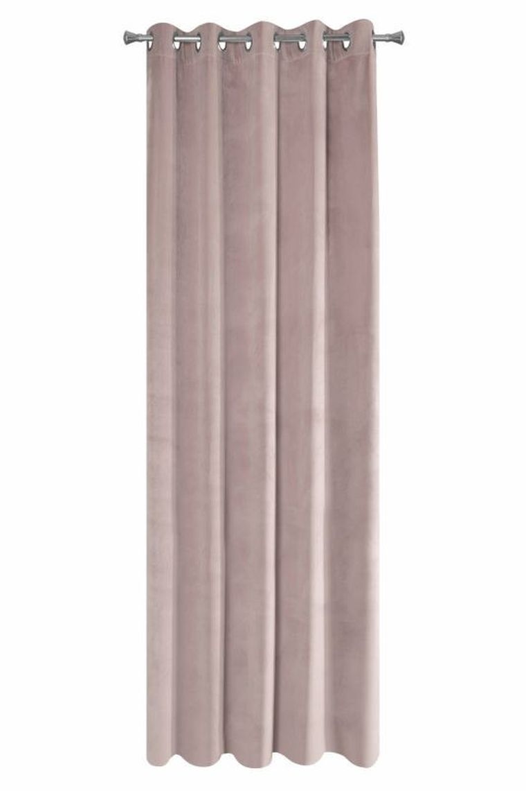 Villa, zasłona zaciemniająca welwetowa na 10 przelotkach, 140-250 cm