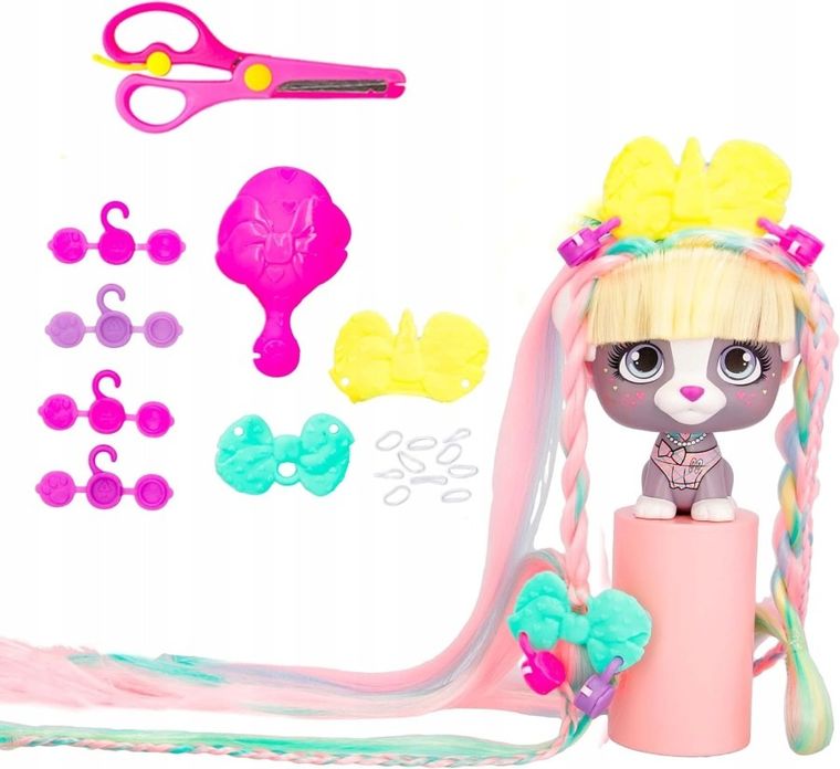 Vip Pets, Hair Academy, Lady Gigi, figurka do stylizacji fryzur
