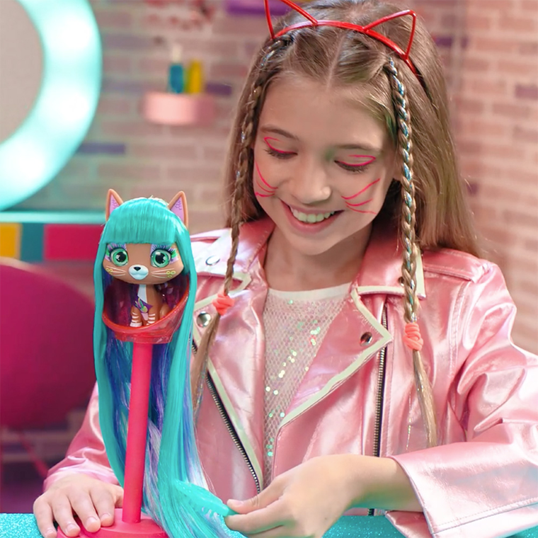 Vip Pets, kotek, figurka do stylizacji fryzur