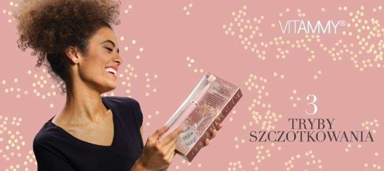 Vitammy, Harmony, szczoteczka soniczna, pink