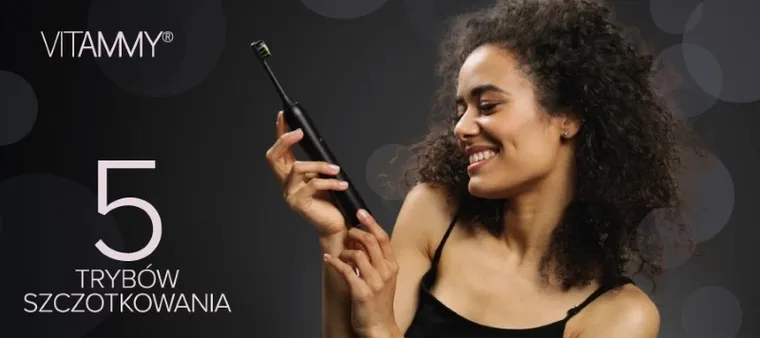 Vitammy, Symphony, szczoteczka soniczna, black