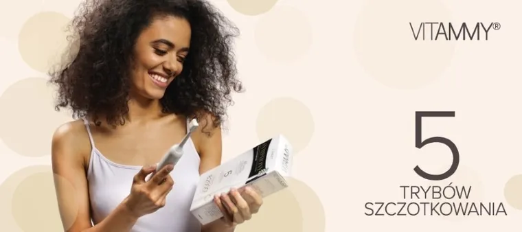 Vitammy, Symphony, szczoteczka soniczna, white