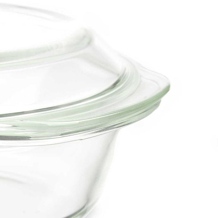 Vivalto, okrągłe naczynie żaroodporne z pokrywką, 2 l