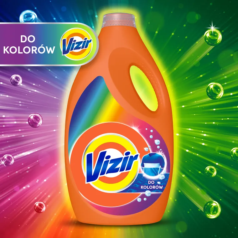 Vizir, płyn do prania, 60 prań, Color