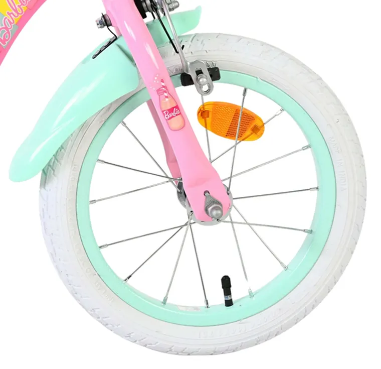 Volare, Barbie, rower, różowy, 14"