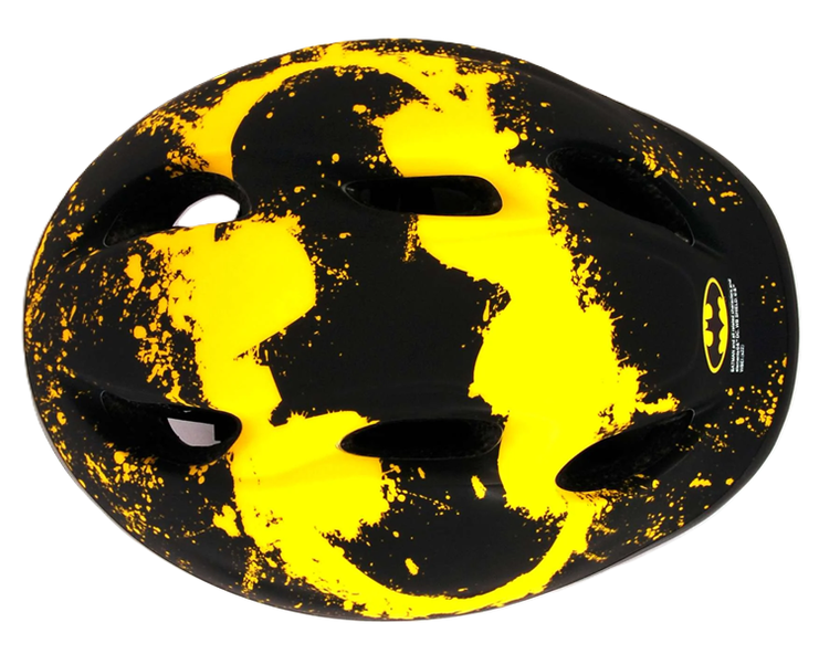 Volare, Batman, kask ochronny, rozmiar 52-56, czarny