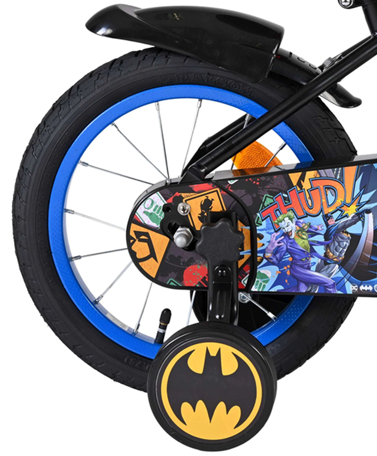 Volare, Batman, rower, czarno-niebieski, 14"