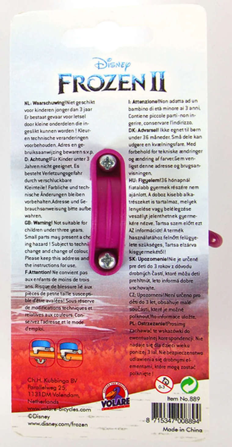 Volare, Frozen, dzwonek do roweru