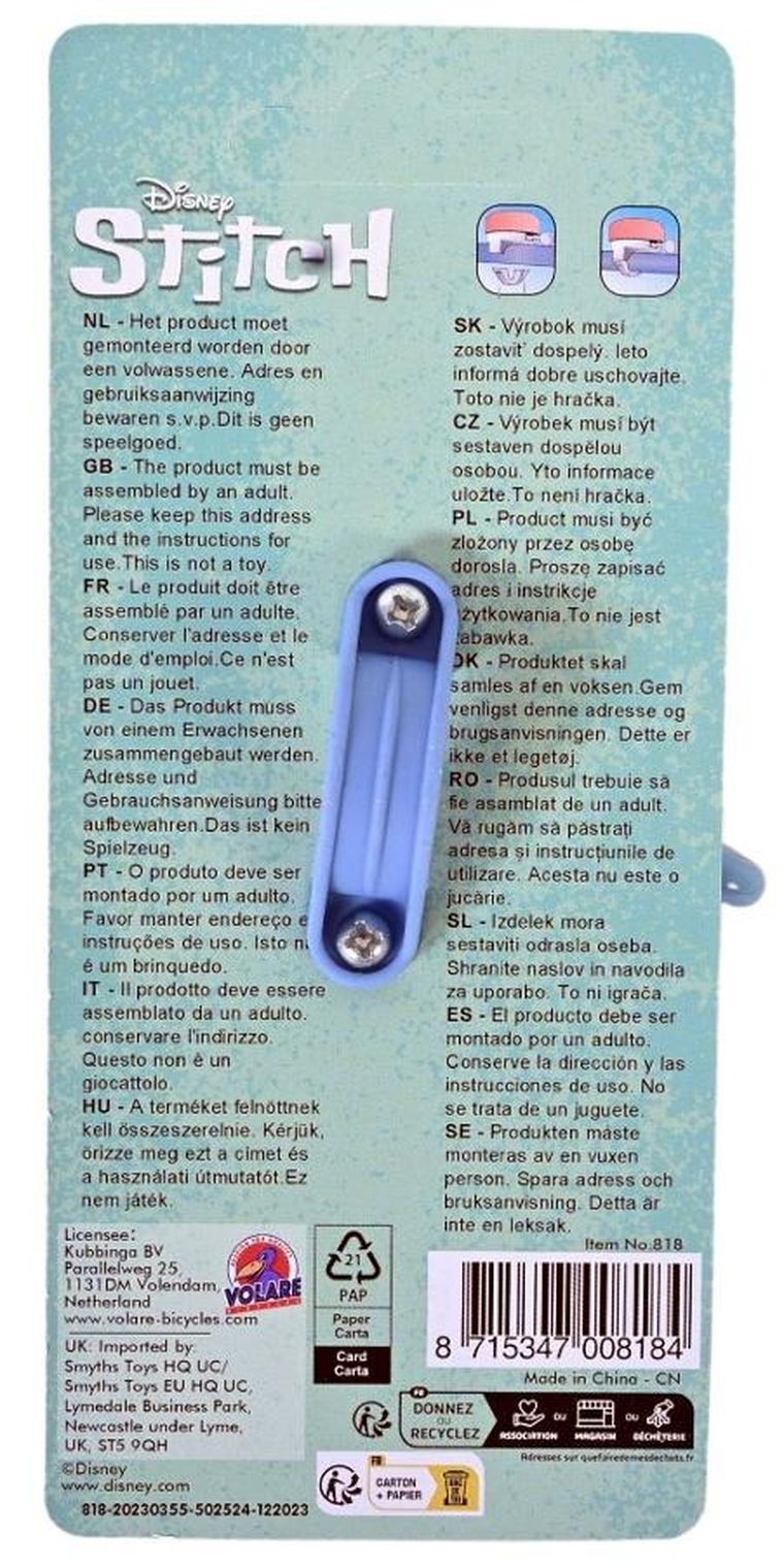 Volare, Lilo i Stitch, dzwonek do roweru