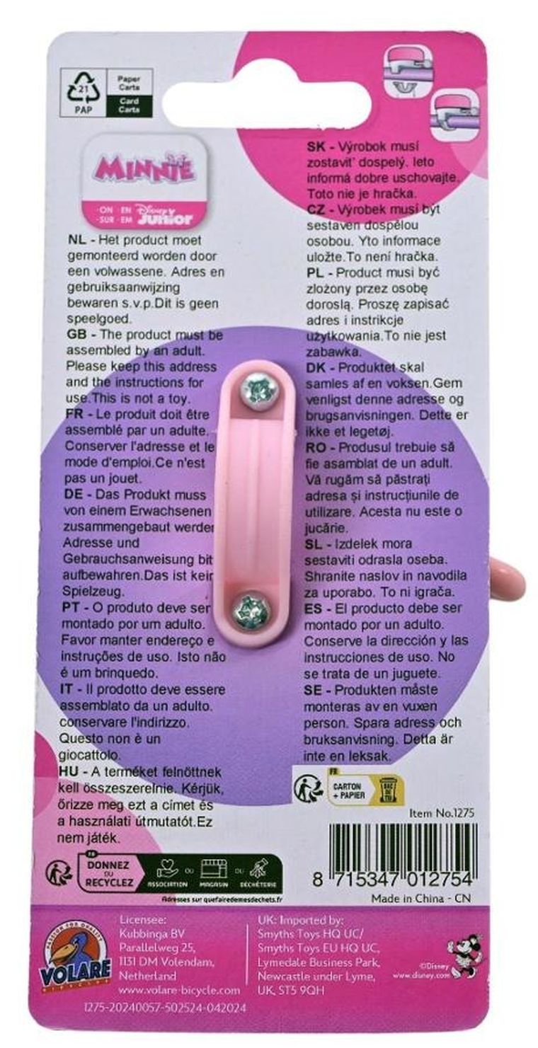 Volare, Myszka Minnie, dzwonek do roweru