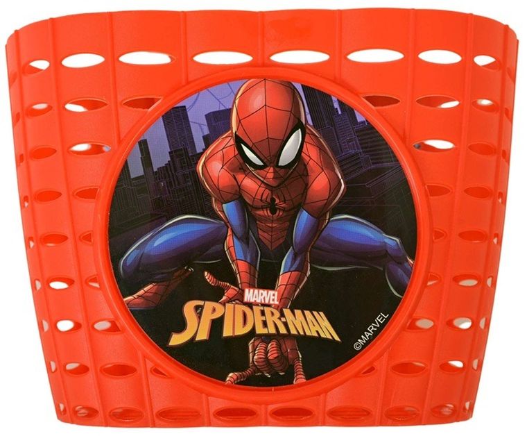 Volare, Spider-Man, koszyk rowerowy