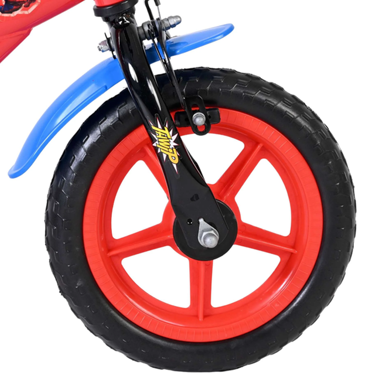 Volare, Spider-Man, rower, czerwono-niebieski, 12"