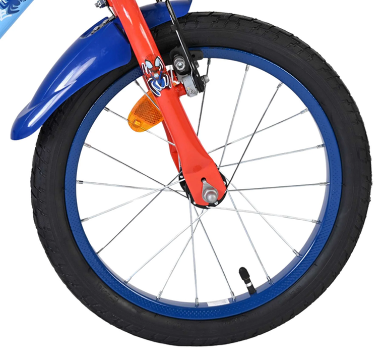 Volare, Spidey i super-kumple, rower, niebieski, 16"