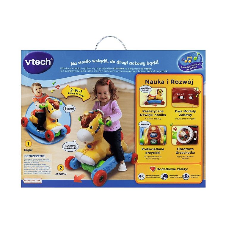 Vtech, interaktywny konik bujaczek