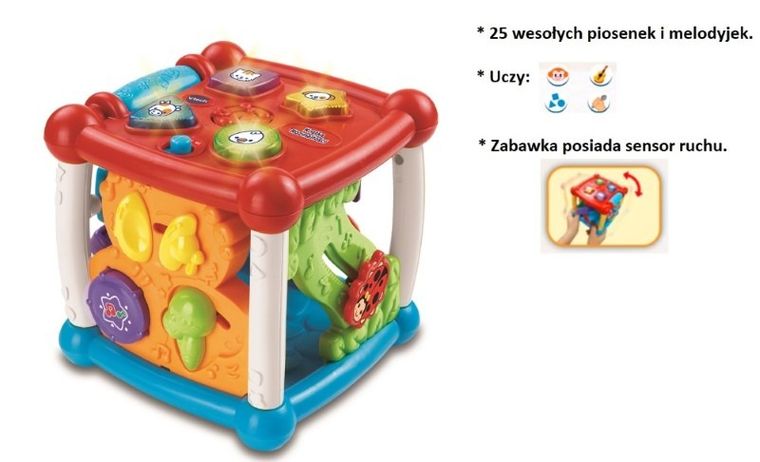 Vtech, Kostka rozmaitości, zabawka interaktywna