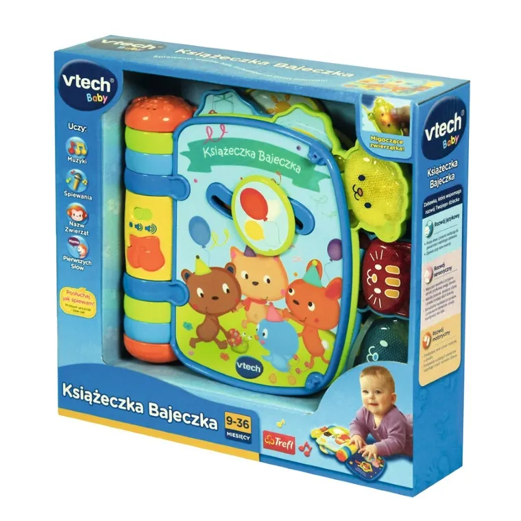 Vtech, Książeczka bajeczka, zabawka interaktywna