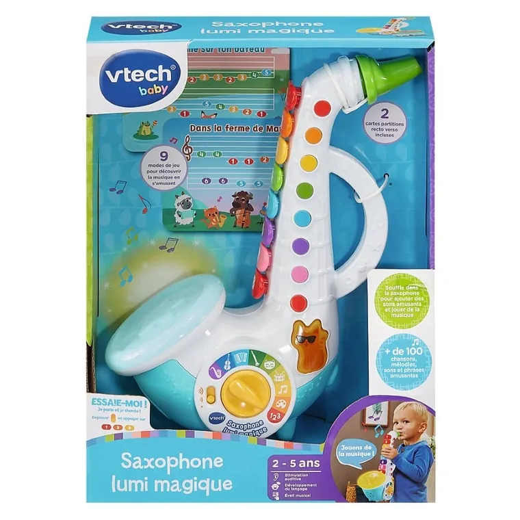 Vtech, Śpiewający Saksofon, zabawka interaktywna