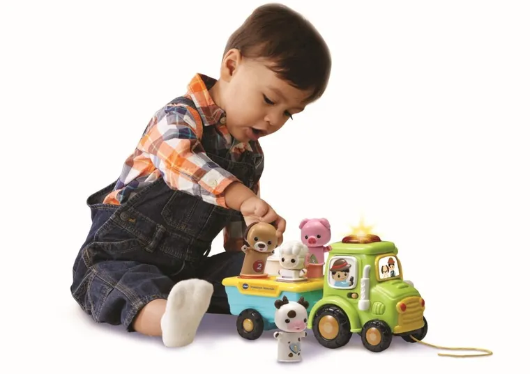 Vtech, Traktorek Wesołek, interaktywna zabawka do ciągnięcia