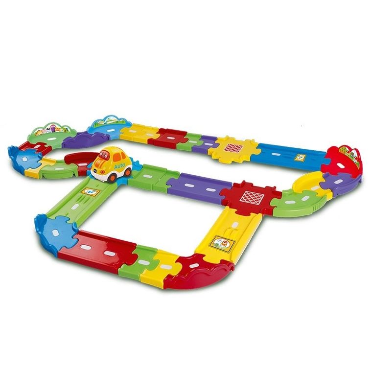 Vtech, Tut Tut Autka, Tor Deluxe, zestaw z autkiem