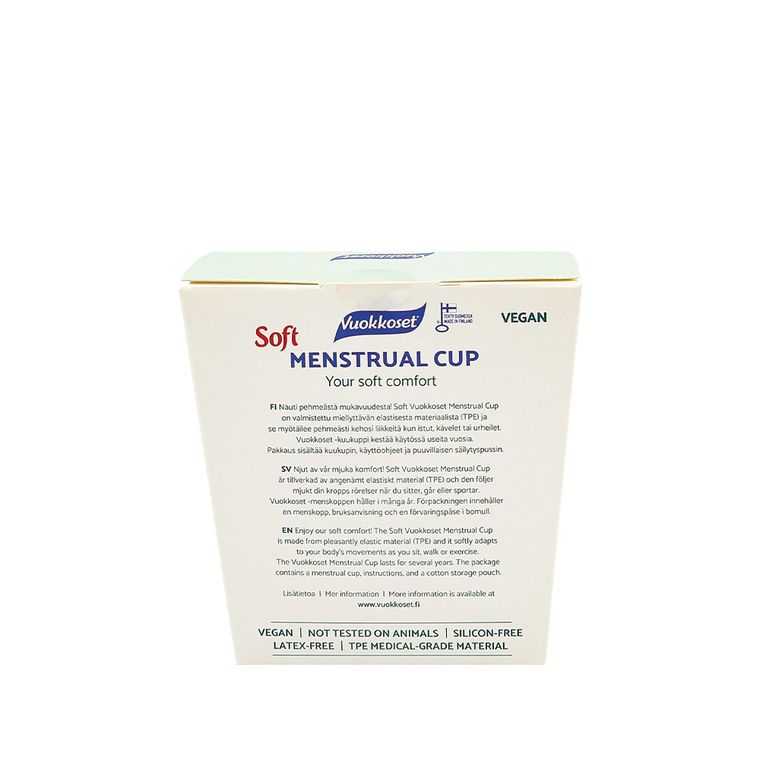 Vuokkoset, kubeczek menstuacyjny, rozmiar M