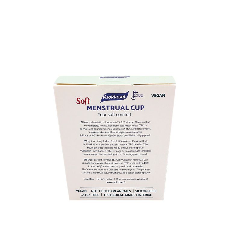 Vuokkoset, kubeczek menstuacyjny, rozmiar S