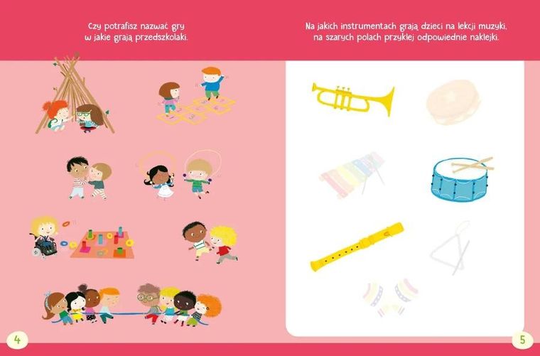 W przedszkolu. Nauka metodą Montessori