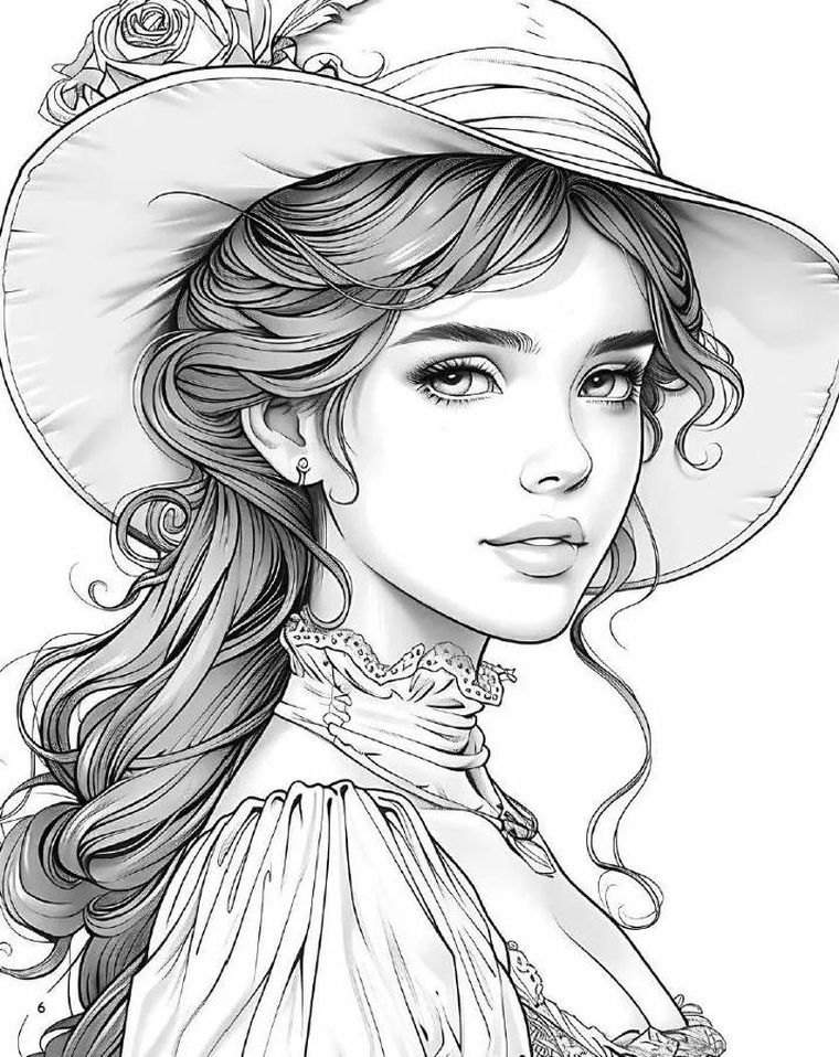 W świecie szyku. Kolorowanka. Fashionista