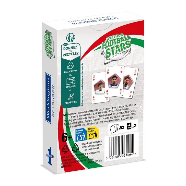 Waddingtons No. 1, World Football Stars, karty do gry