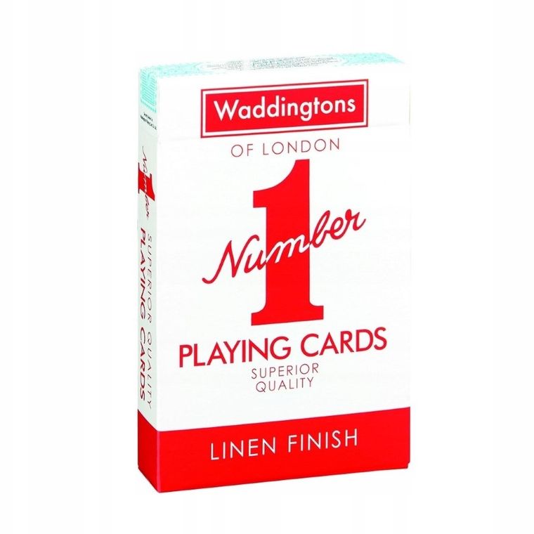 Waddingtons no.1, Classic, Linen Finish, karty do gry