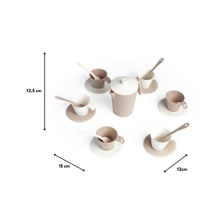 Wader, Biszkoptowa Chmurka, serwis kawowy, 19 elementów