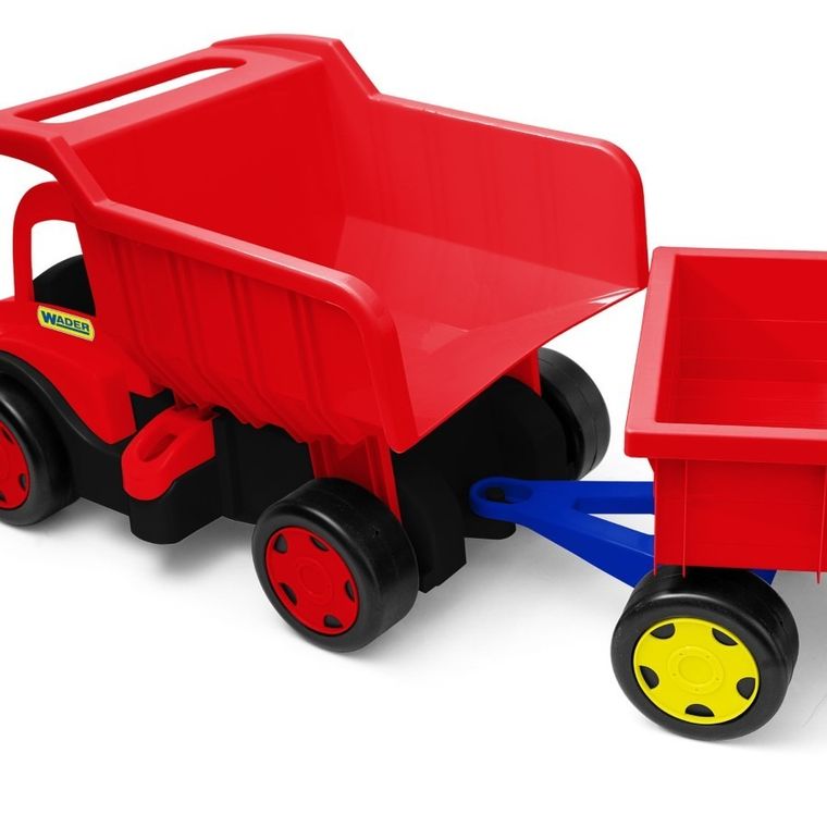 Wader, Gigant, wywrotka, czerwona, 55 cm