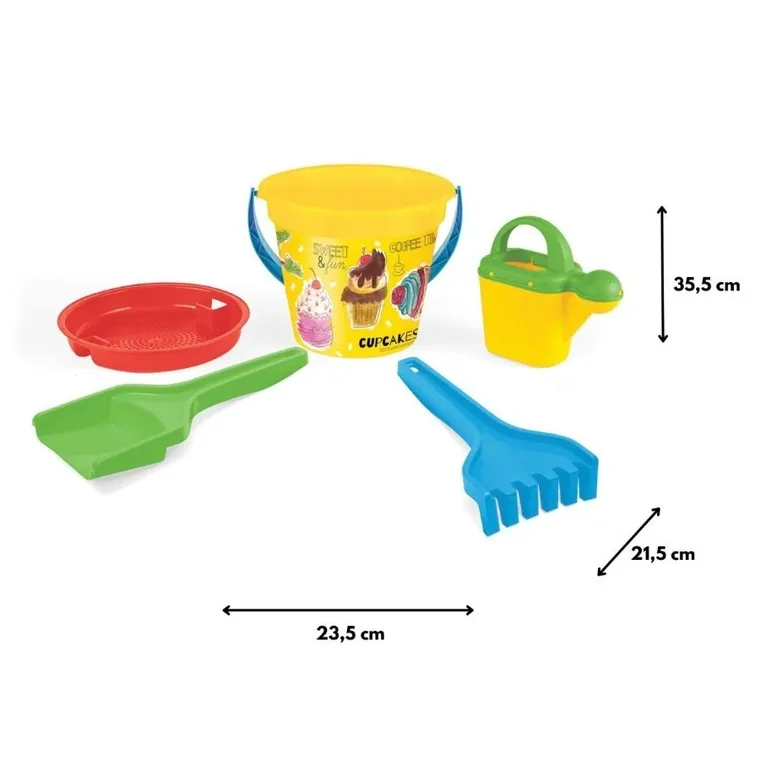 Wader, komplet do piasku, 5 elementów